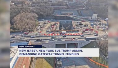 News 12 | Brooklyn | NJ and NY file lawsuit to have Gateway Tunnel money released