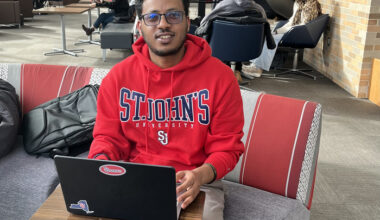 Vincentian and Grad Student Hopes to Use His Education to Elevate Those in His Native Country
