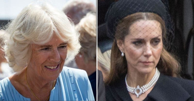 Kate Middleton's most trusted allies are allegedly worsening her quiet feud with Queen Camilla.MEGA