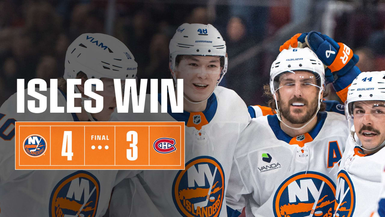 The Skinny: Islanders 4, Montreal 3 OT