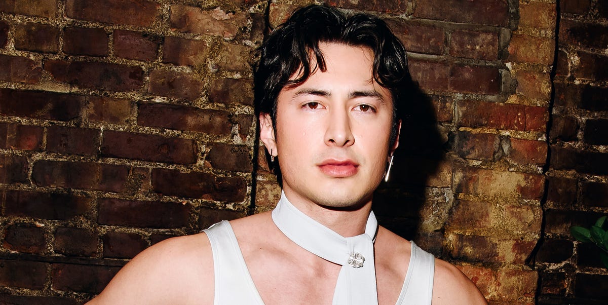Hudson Williams Hosts an NYC Lunar New Year Party in a Kinky Tie