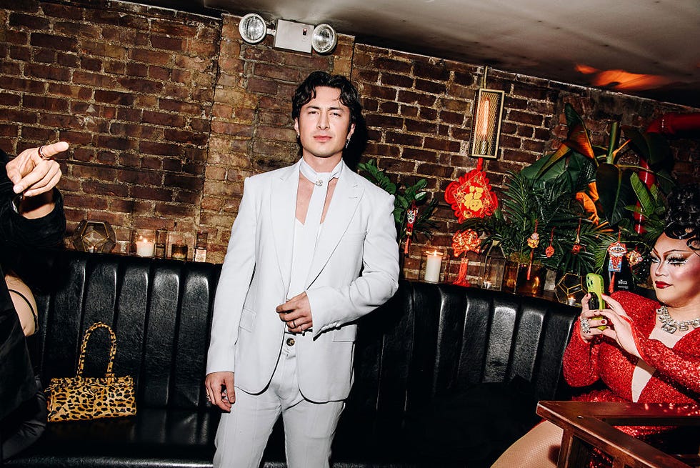 hudson williams at the gold house lunar new year event during rtw fall 2026 on february 12, 2026 in new york, new york. (photo by nina westervelt/wwd via getty images)