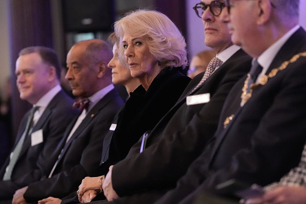 Queen Camilla Visits Sinfonia Smith Square Hall london, england february 19: queen camilla visits sinfonia smith square hall on february 19, 2026 in london, england. (photo by stefan rousseau wpa pool/getty images)