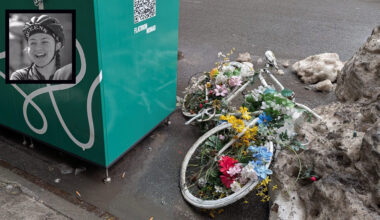 ‘Heartbreaking’: Midtown Biz Group Removes Memorial To Beloved Cyclist