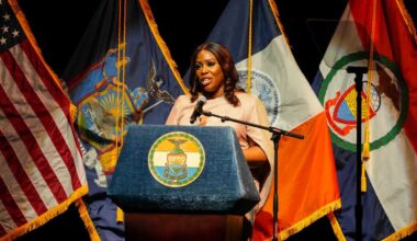 Vanessa Gibson sworn in for second term as Bronx Borough President at Lehman Center for the Performing Arts – Bronx Times