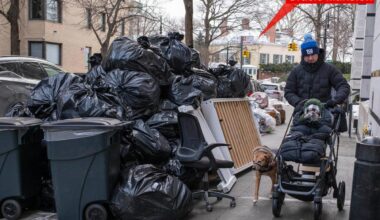 Mayor Mamdani's Gracie Mansion noticeably trash-free as UES neighbors drown in 8-foot piles of garbage