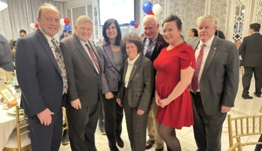 The Brooklyn GOP’s Lincoln Day Gala saw a big turnout featuring elected officials, Republican leaders and candidates. Photo: Arthur De Gaeta