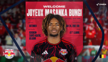 Red Bull New York Adds Belgium Youth International Joyeux Masanka Bungi on Loan from RB Leipzig