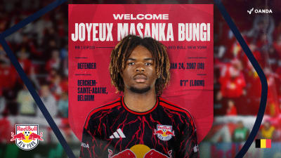 Red Bull New York Adds Belgium Youth International Joyeux Masanka Bungi on Loan from RB Leipzig
