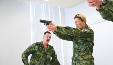 Dutch Queen Maxima joins army as a reservist, as "safety can no longer be taken for granted"