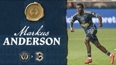 Philadelphia Union Loan Forward Markus Anderson to Brooklyn FC