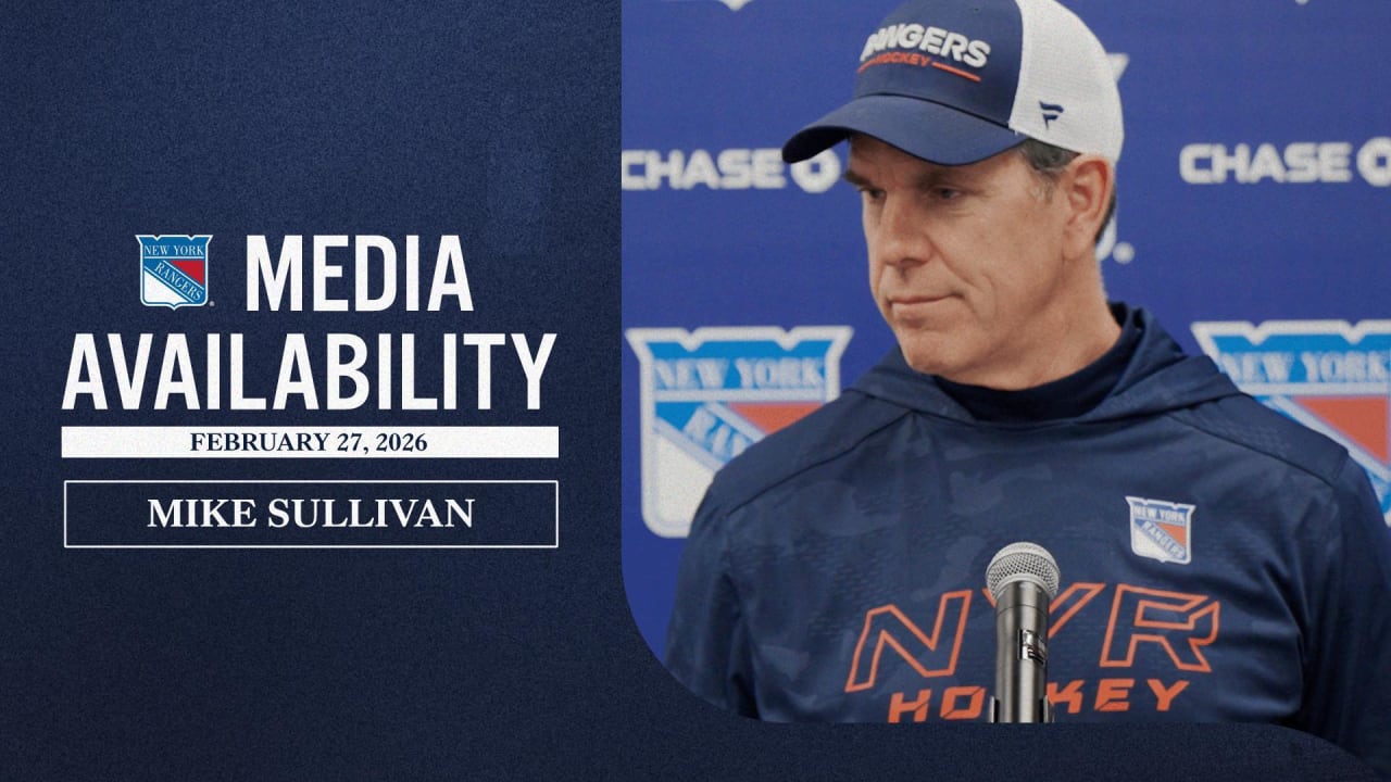 Practice: Mike Sullivan | New York Rangers