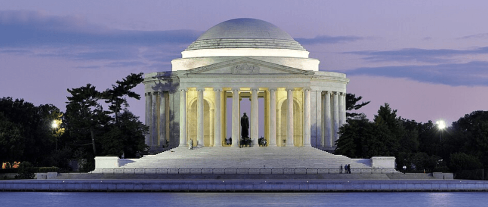 jefferson memorial, tidal basin, washington d.c., historical monuments, american history