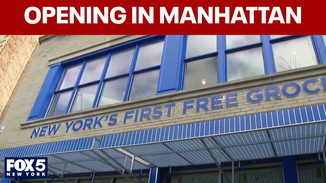 'The Polymarket' free grocery store opens in NYC