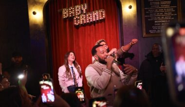 Kelly Clarkson & John Legend Warm Up for 'Voice' With NYC Karaoke