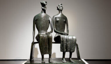 Henry Moore's majestic sculpture, King and Queen