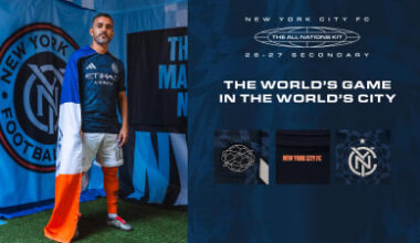 The All Nations Kit | New York City FC Unveil New Secondary Kit
