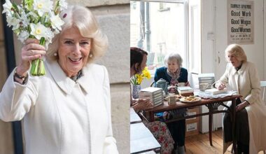 Buckingham Palace shares Queen's chilly outing with 100 participants