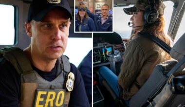 Corey Lewandowski fired pilot for leaving Kristi Noem's blanket on plane as sources say pair 'spending nights regularly' together