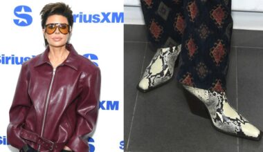 Lisa Rinna visits SiriusXM Studios on Wednesday in New York City.