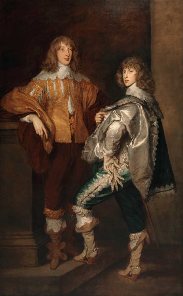 Lords John and Bernard Stuart after Anthony Van Dyck, by Thomas Gainsborough