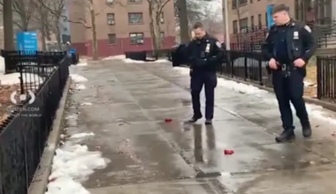 News 12 | Brooklyn | Police search for trio responsible for shooting near Marlboro Houses in Gravesend