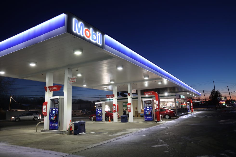 Mobil Gas Station mobil gas station