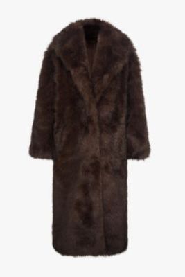 Women's Long Faux Fur Jacket