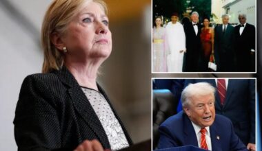 Hillary Clinton calls for public hearing on Epstein ties as Trump says Bill's deposition 'bothers me'