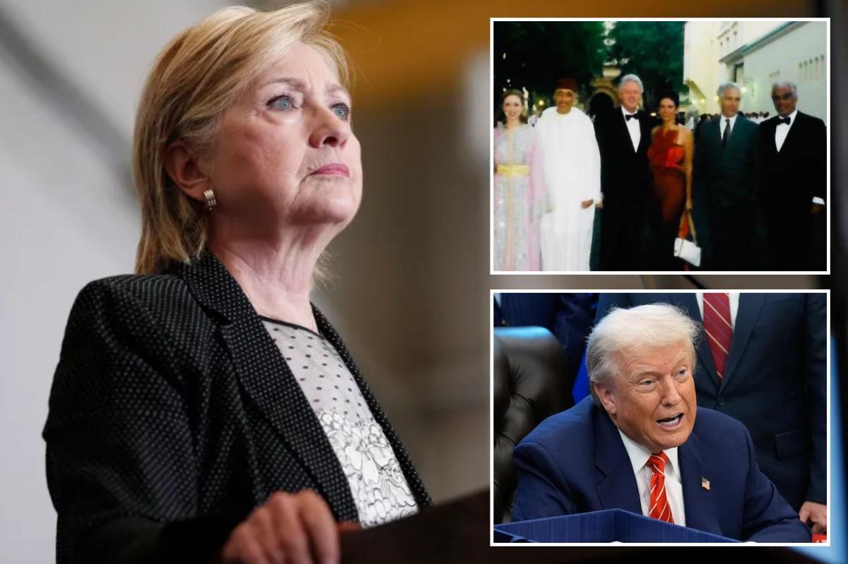 Hillary Clinton calls for public hearing on Epstein ties as Trump says Bill's deposition 'bothers me'