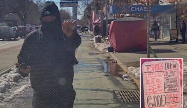 Aggressive dealers sling weed from tents along busy NYC sidewalk -- drawing outrage over 'drug igloos'