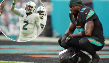 Tyreek Hill cut by Dolphins as new regime overhauls roster