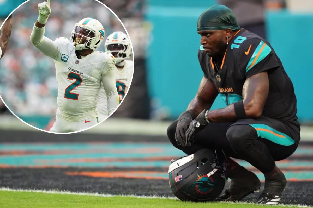 Tyreek Hill cut by Dolphins as new regime overhauls roster