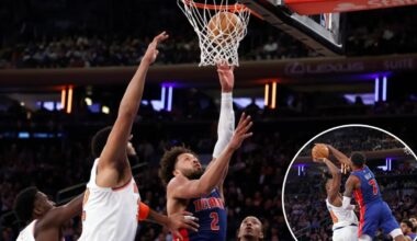 Knicks torched by Pistons again as Cade Cunningham drops 42