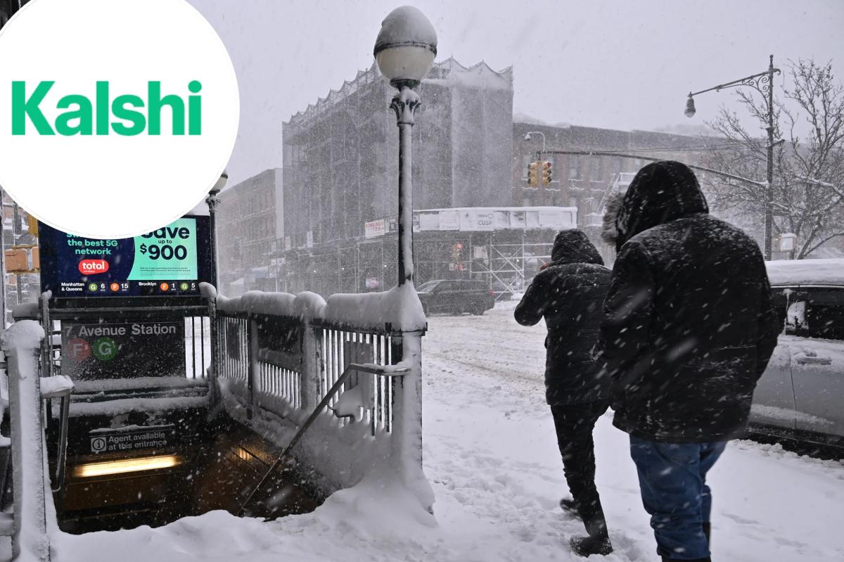 Americans are betting millions on record-setting snowfall total for New York City's blizzard