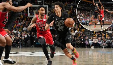 Nolan Traore powers Nets to win over Bulls as rookie's emergence continues