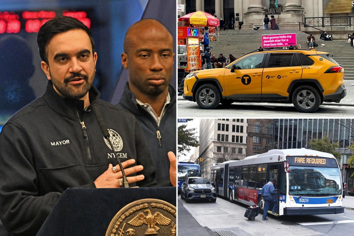 New NYC taxi ads against antisemitism take swipe at Mamdani's free bus plan