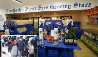 NYC gets its first 'free grocery store' -- but it's not what Mamdani had in mind