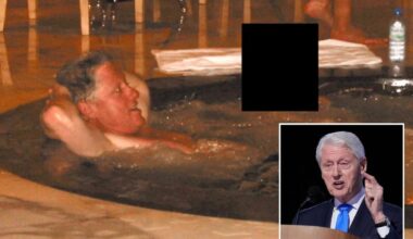 Bill Clinton denies having sex with unidentified hot tub female during Epstein files deposition