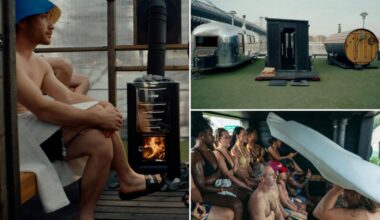 Inside NYC's new bathing festival with 15 specialized saunas
