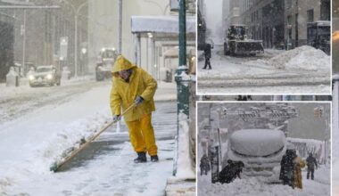 NYC blizzard officially one of the top 10 biggest storms on record – and more snow is coming