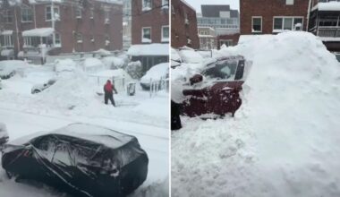 Queens man buries neighbor's car in a mound of snow in act of 'blizzard rage'