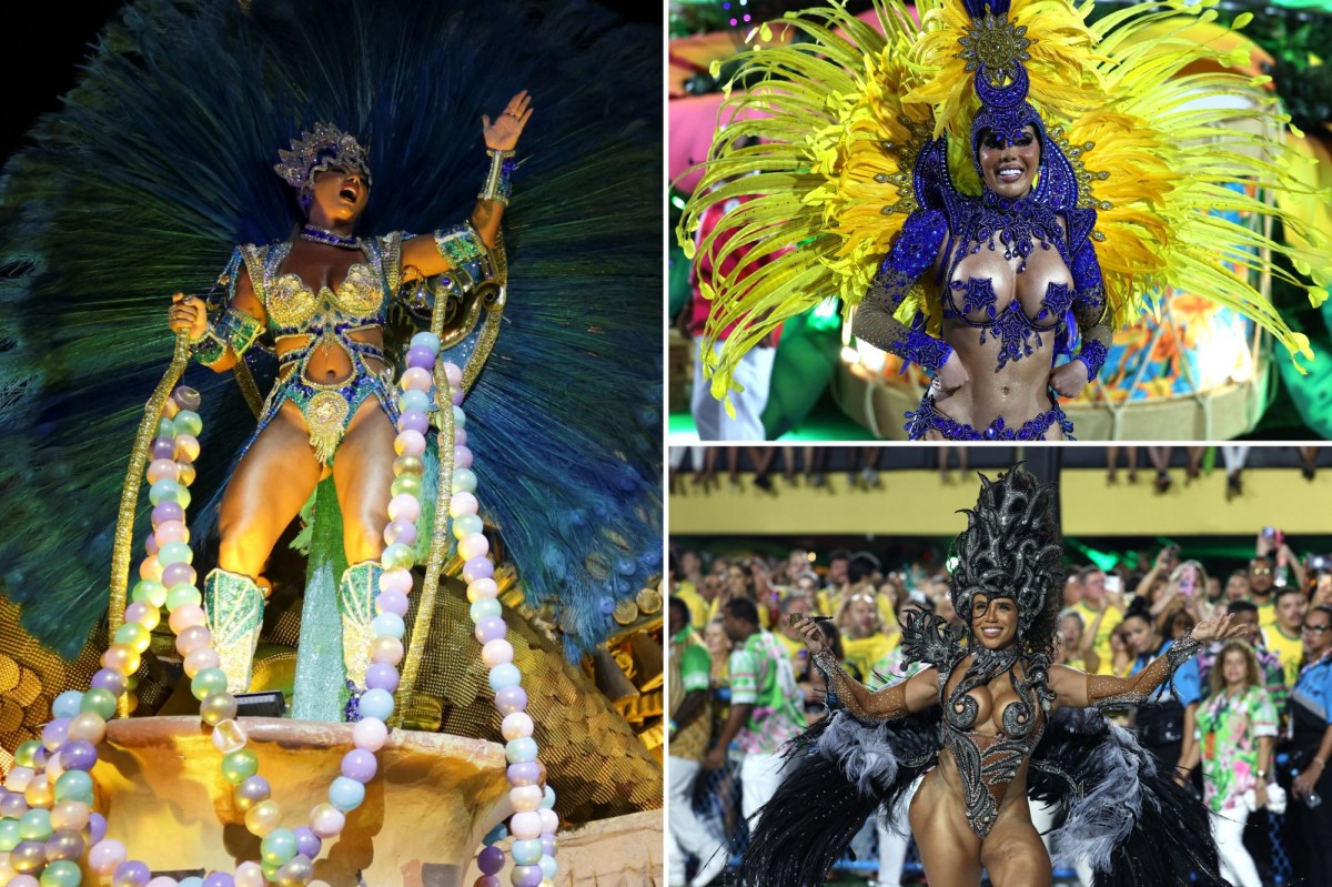Carnival 2026 samba queens set Rio ablaze in jaw-dropping costumes: PHOTOS
