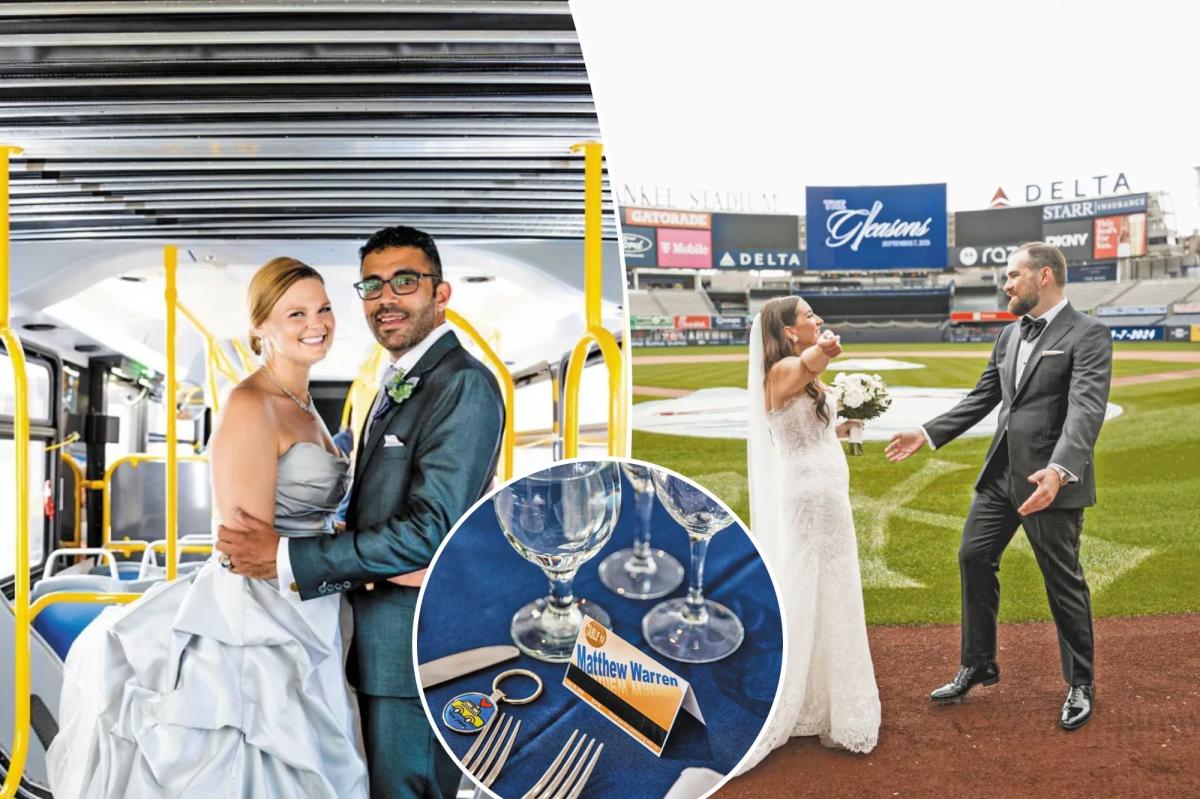 These weddings went big on neighborhood pride