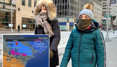 NYC to finally start thawing out as warmer temps finally in the forecast