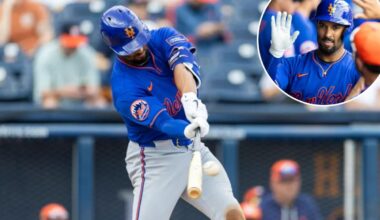 Marcus Semien belts first spring home run as a Met