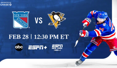 Rangers vs. Penguins: Pregame Notes