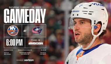 Game Preview: Islanders at Blue Jackets