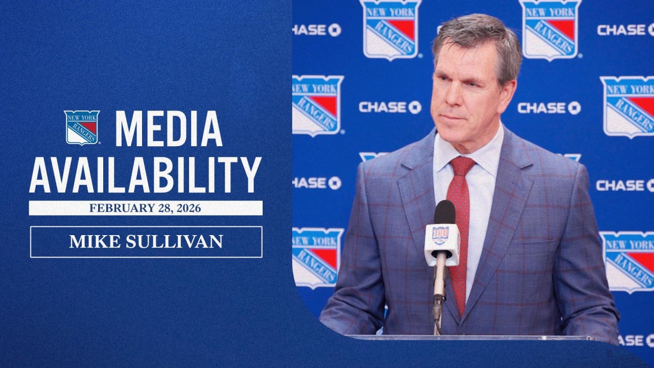 Pregame: Mike Sullivan | New York Rangers