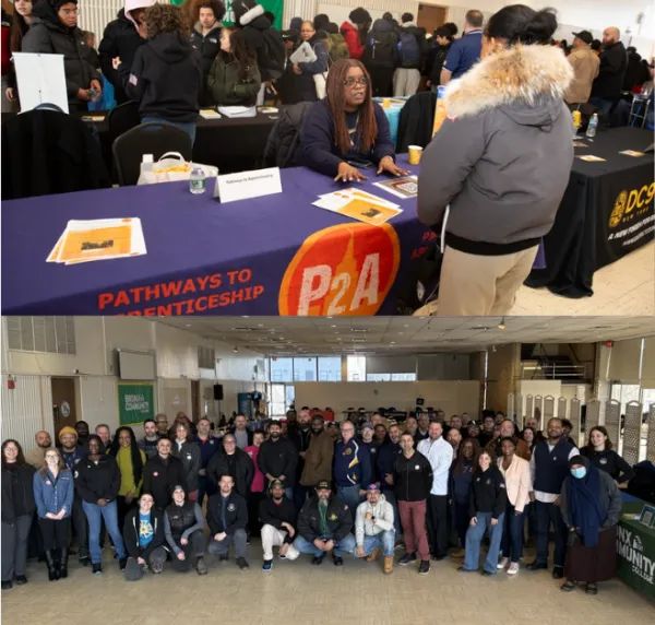 NYC CLC, UFT, Building Trades Host “Future in Focus: Exploring the World of Unionized Labor” at Bronx Community College